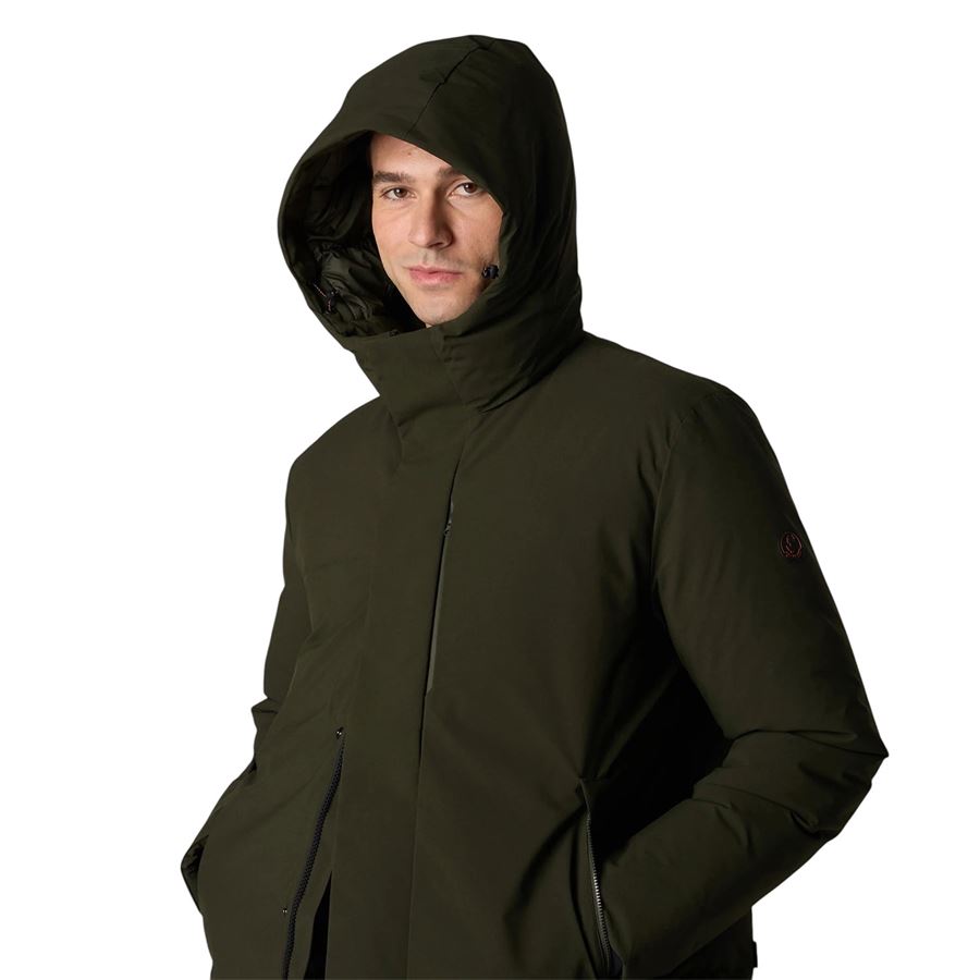 Obione giacca da uomo animal free con cappuccio Save The Duck | D31297M/MATT250071
